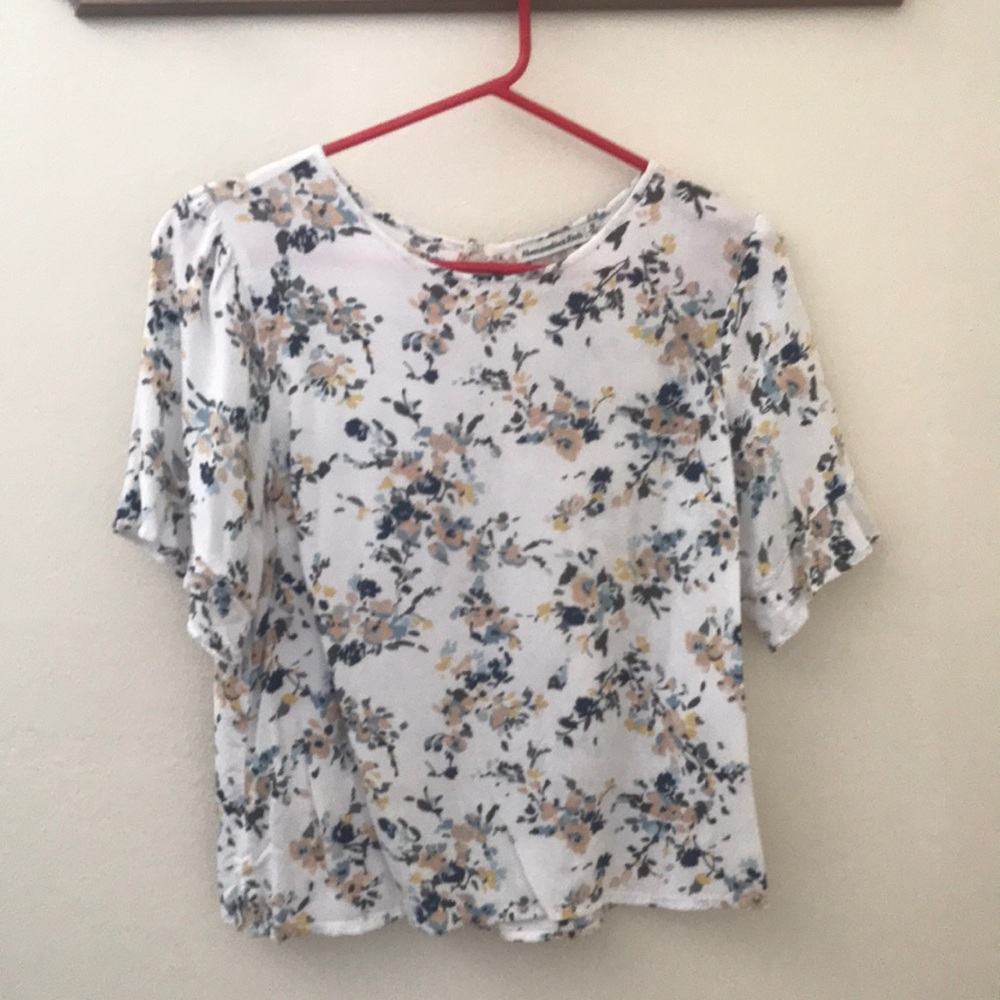 Abercrombie and Fitch Floral Top Medium